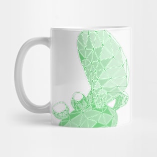 Geometric Prickly Pear Cactus II Mug